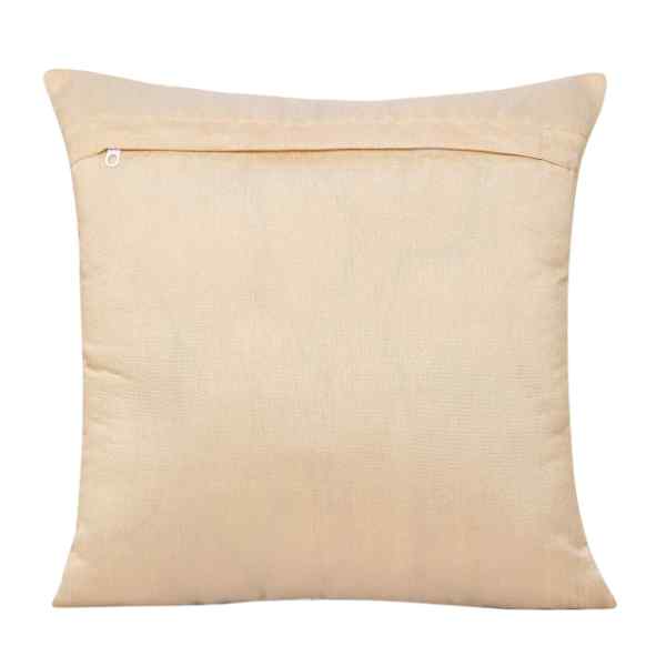 RdTrend Set of 5 Decorative Hand Made Jute Cushion Covers - (Multi Color, 16 inch x 16 inch) R-803