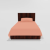 Pure-Cotton-Single-Flat-Bed-Sheet-With-1-Pillow-Cover-Beige-4
