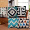 set-of-5-designer-decorative-hand-made-jute-throw-pillow-cushion-covers-zig-zag16-inch-by-16-inch