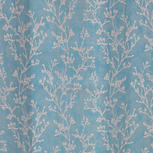 9 feet Long Door Curtains Polyester Room Darkening Set Of 2 (Sky Blue)13