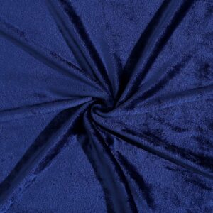 Winter Warm King Size Flat Double Bedsheet With 2 Pillow Cover (Blue)