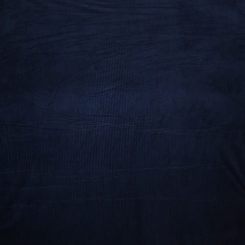 Winter Warm Soft Fitted Single Bedsheet With 1 Pillow Cover (Navy Blue)
