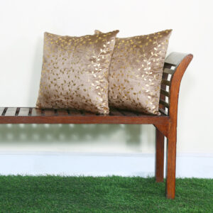 RD TREND Velvet Cushion Covers 16 x 16 inches,Set of 2 (Brown)