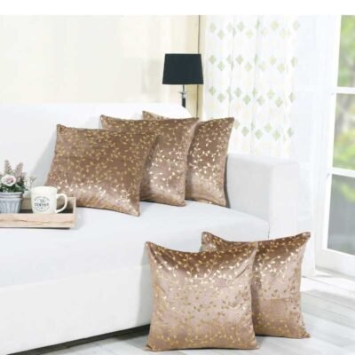 Velvet Rectangular 12x18 Inches Cushion Covers Set of 2 | Throw Pillow Covers for Sofa, Bed & Living Room | Perfect for Home Décor Cream Caramel