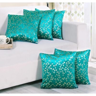 Velvet Rectangular 12x18 Inches Cushion Covers Set of 2 | Throw Pillow Covers for Sofa, Bed & Living Room | Perfect for Home Décor Cream Caramel