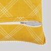 Cushion Covers Yellow Check