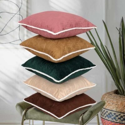 Premium Velvet Cushion Covers Set of 5