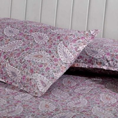 RD TREND® Premium 100% Cotton Bedsheet for Double Bed King Size(78x72x10 Inch) with 2 Pillow Covers | 144 TC Fitted Elastic All Around | Soft & Skin-Friendly | Dusty Mauve